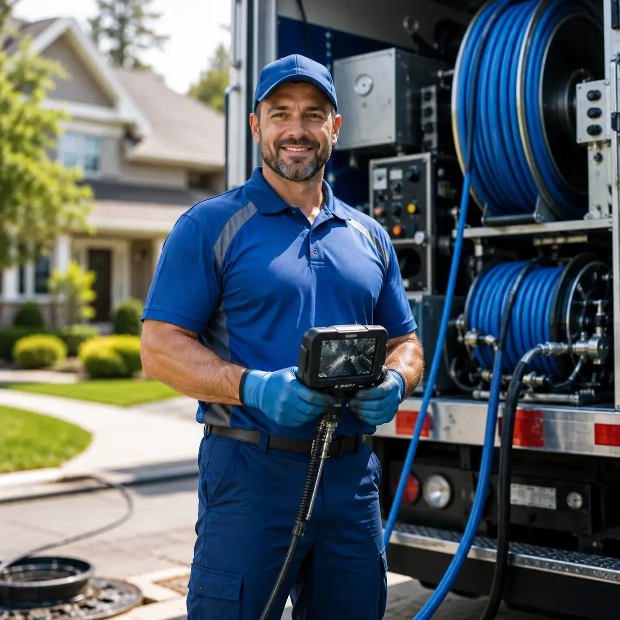 Local outdoor drain cleaning specialists in Galion, OH